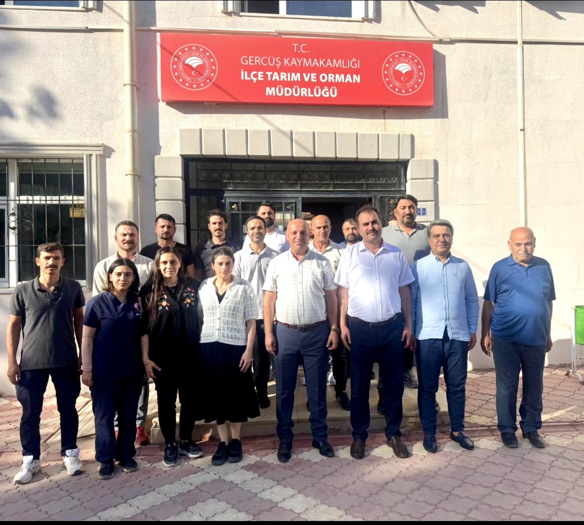 İl Tarım Müdürü Tuncer’den Gercüş’e Ziyaret