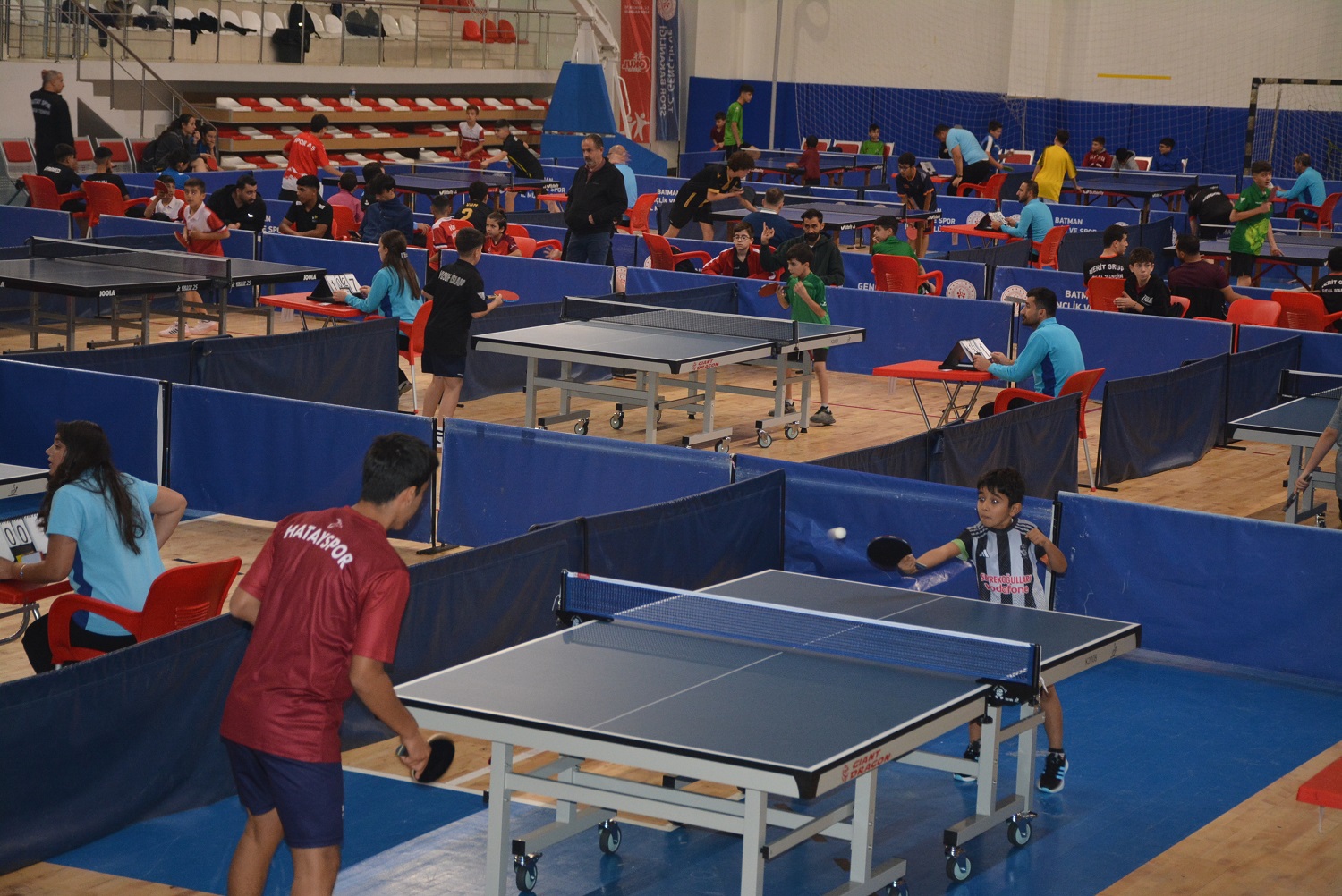 BATMAN’DA MASA TENİSİ BÖLGE HEYECANI