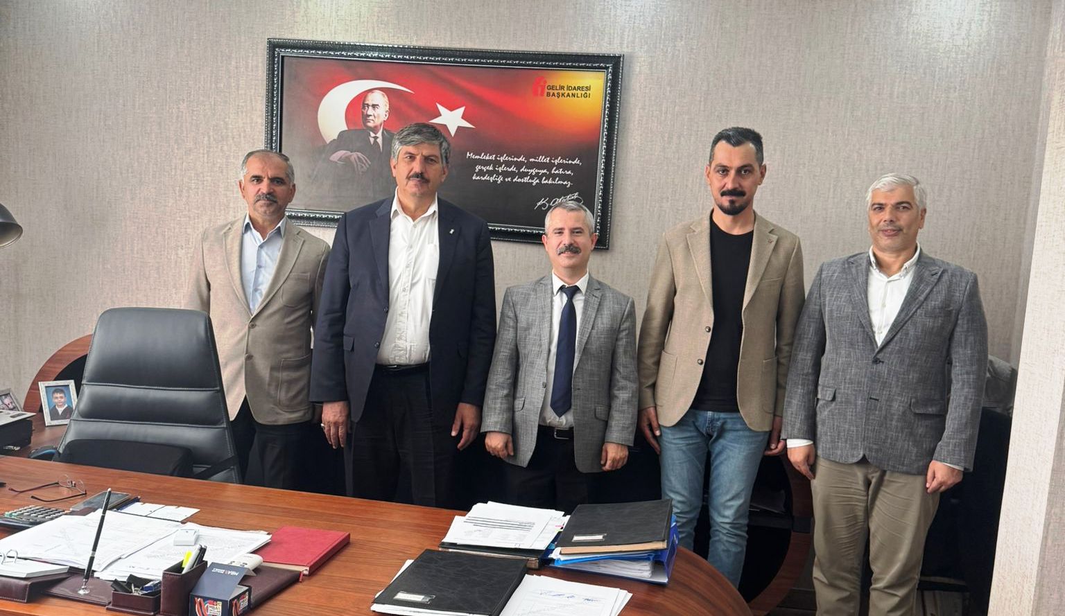 Başkan Çiftçi’den Vergi Dairesi Müdürüne Ziyaret