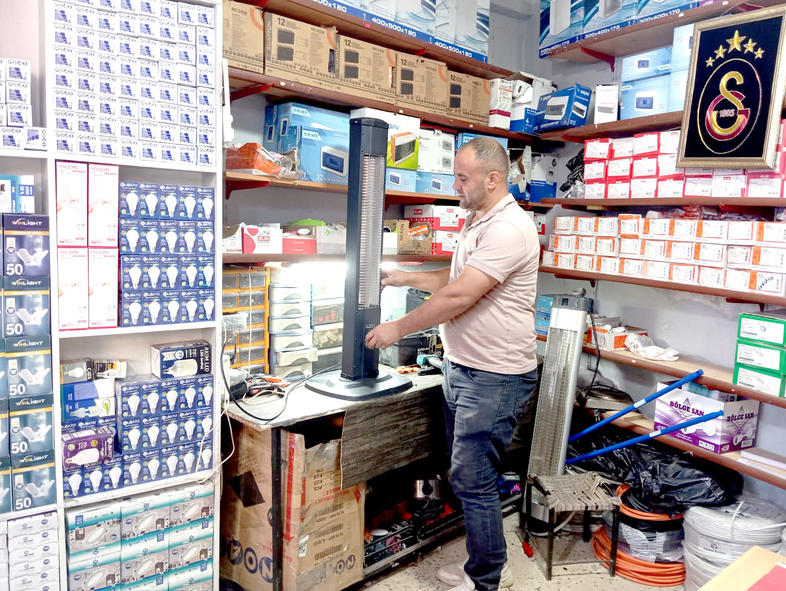 Elektrikli ısıtıcı tamircilerinin yoğunluğu başladı