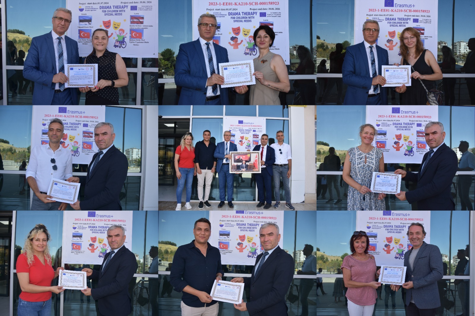 Batman, Erasmus+ Drama Terapisi Projesine Ev Sahipliği Yaptı