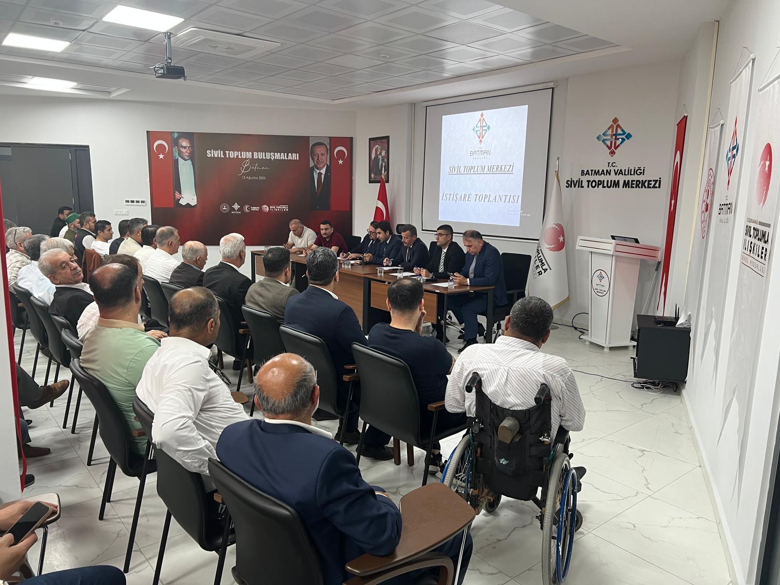 Batman’da Sivil Toplum Merkezinde İşbirliği ve Ortak Çalışma Kültürü Güçleniyor