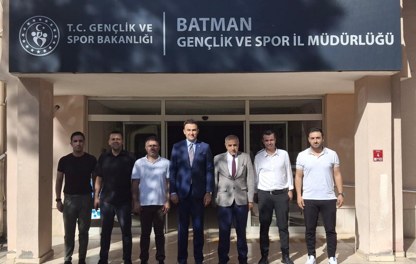 Kaymakam İmrak’tan Gençlik ve Spor İl Müdürlüğü’ne Ziyaret