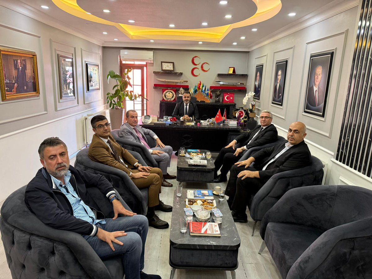 Müdür Ciğer’den MHP İl Başkanlığına nezaket ziyareti
