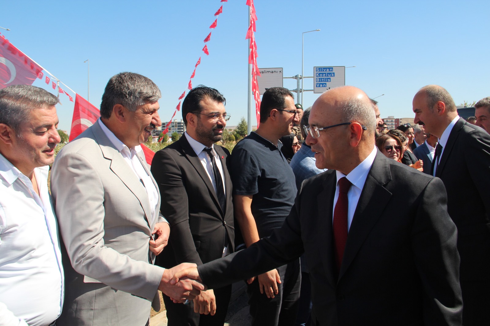 Çiftçi, Recep Tayyip Erdoğan Bulvarı Açılışına katılı