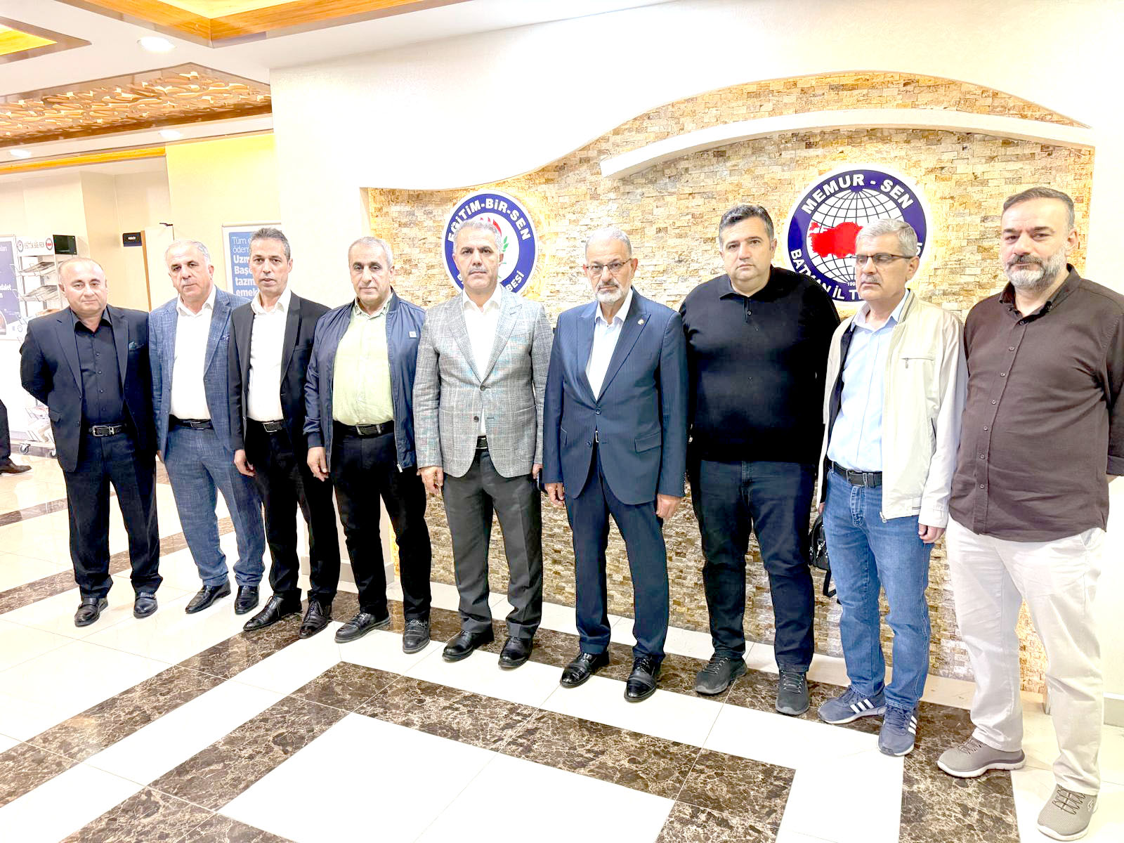 Başkan Şansi, Emekli Memur-Sen’e Katıldı