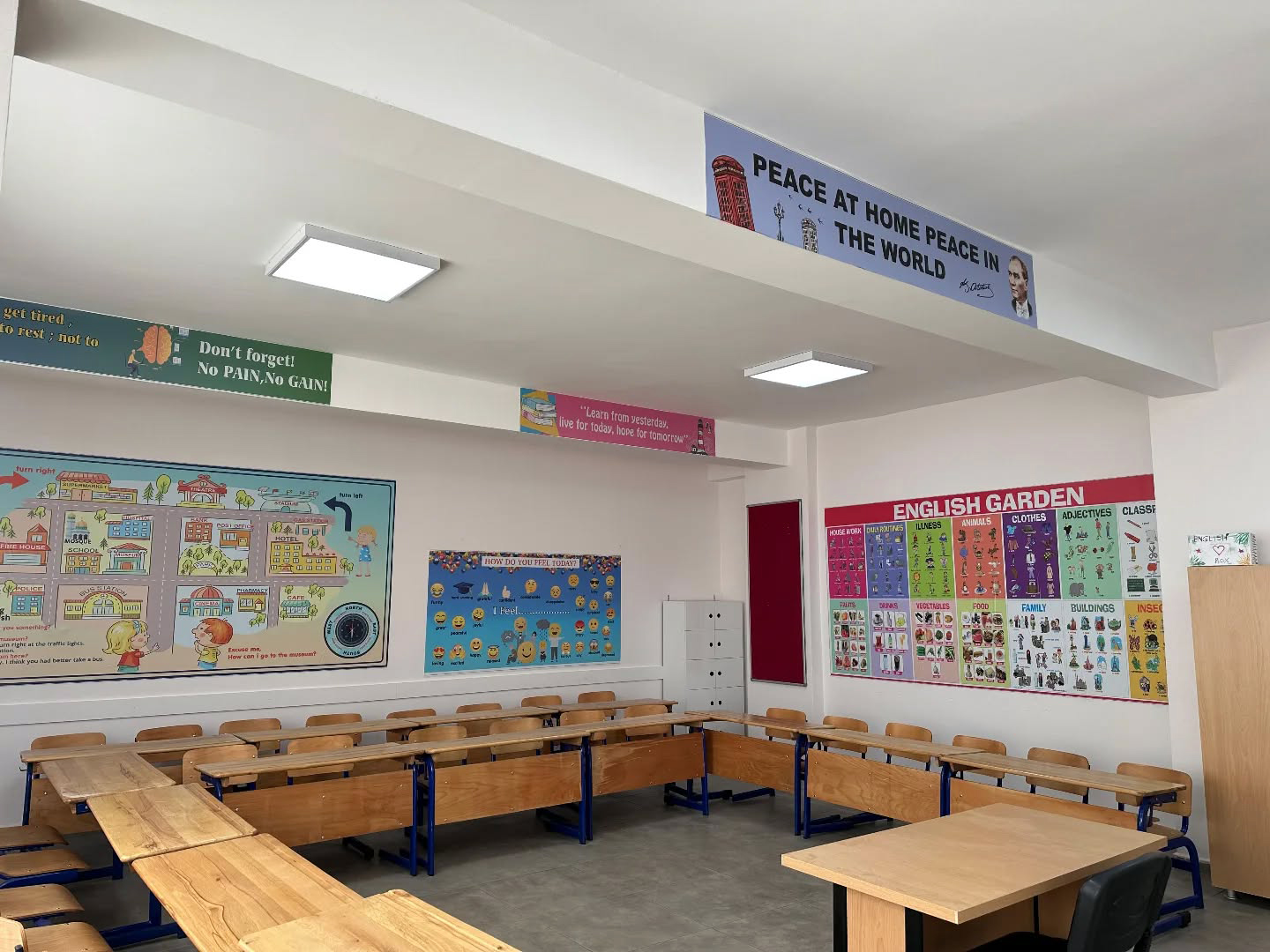 Sason’da 100. Yıl İlkokulu’nda İngilizce Dil Sınıfı Açıldı