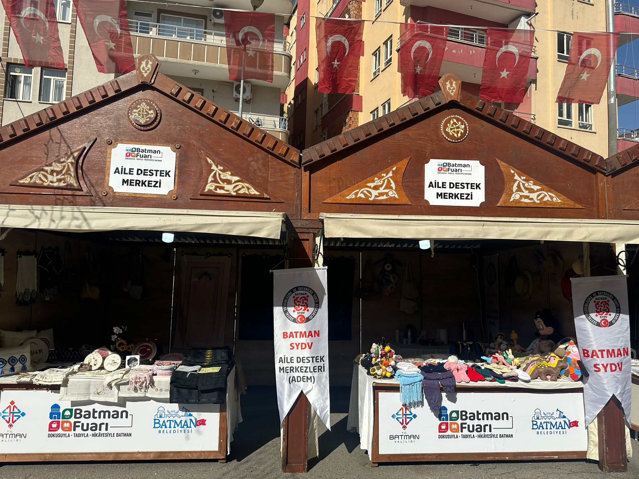 Aile Destek Merkezlerinden Batman Tekstil Fuarı’nda Kadın Emeğine Vitrin