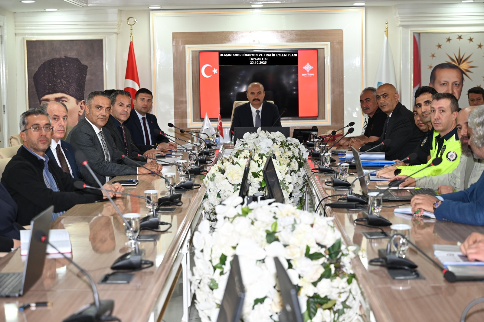 Ulaşım Koordinasyon ve Trafik Eylem Planı Toplantısı Gerçekleştirildi