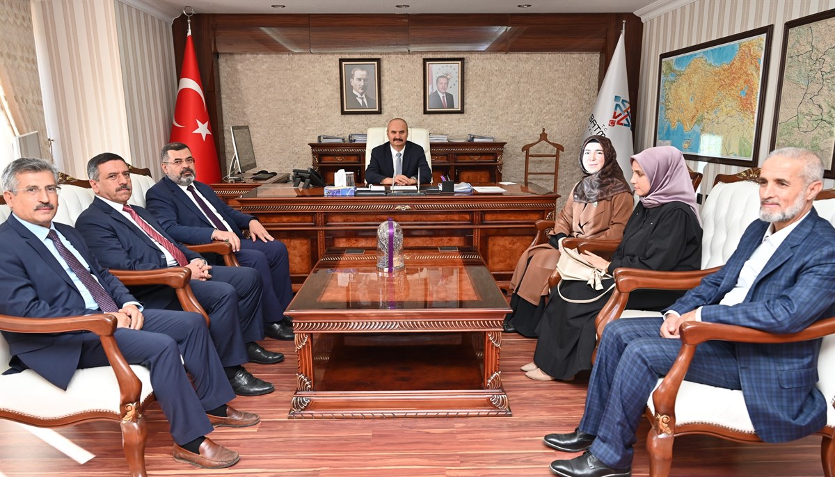 İl Müftülüğünden Vali Canalp’a “Camiler ve Din Görevlileri Haftası” Ziyareti