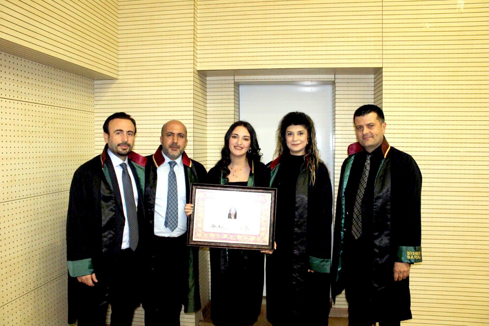 Avukat Ronay Şinda Şeker Yemin Ederek Mesleğe Adım Attı