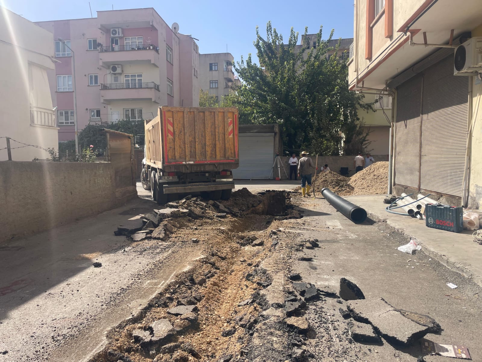 Batman Belediyesi Kentin Altyapısını Yeniliyor