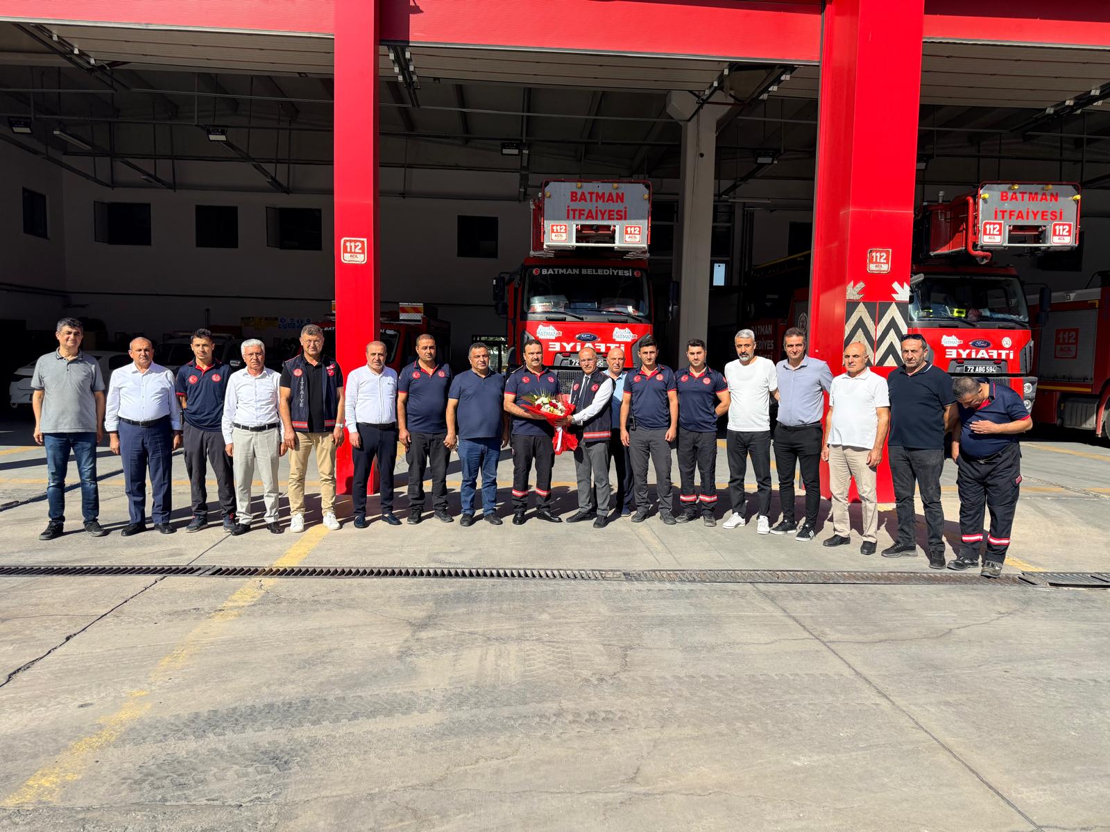 Bem-Bir-Sen’den İtfaiye Haftası Ziyareti