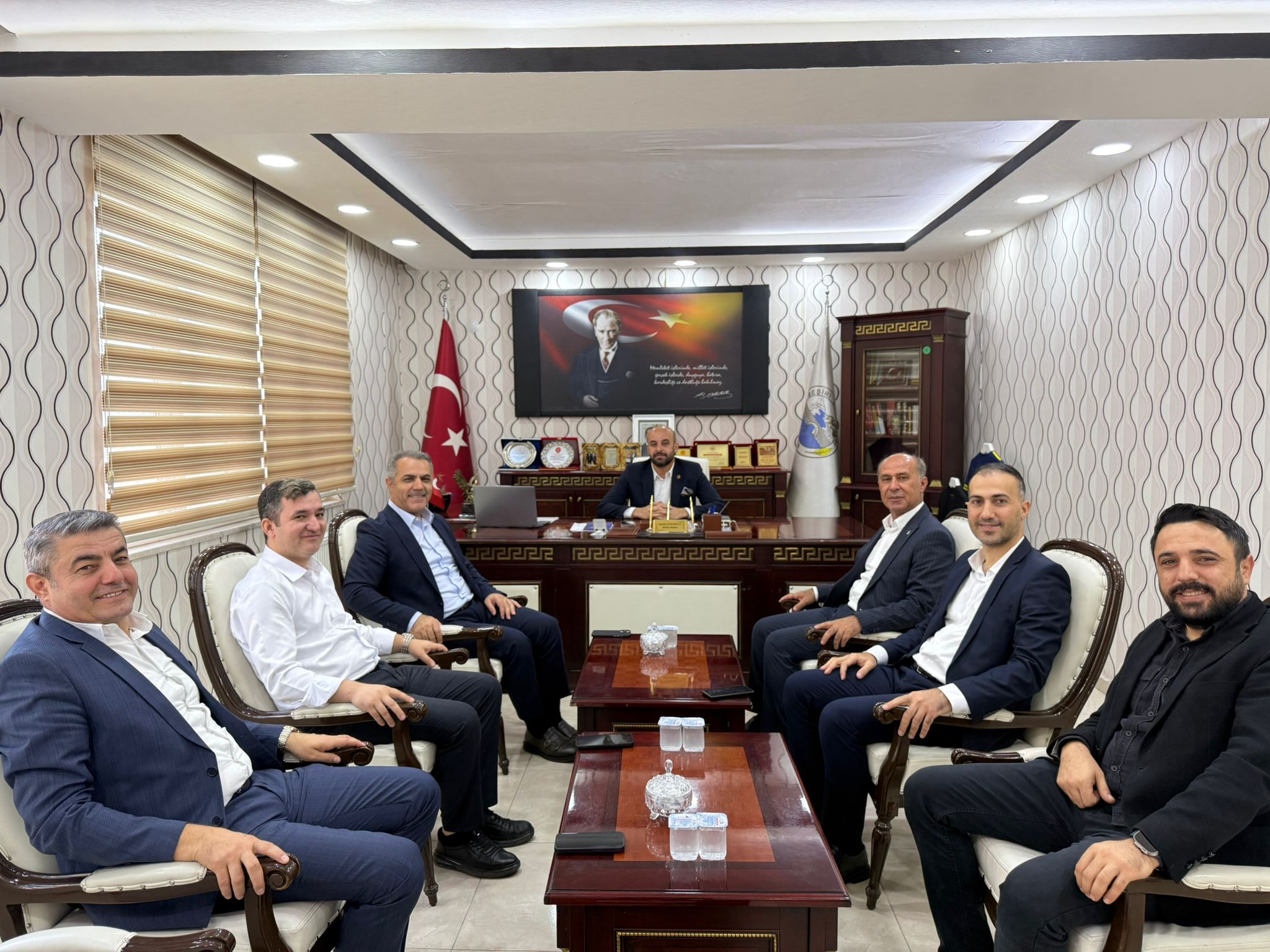 AK Parti İl Başkanı Hüseyin Şansi’den Beşiri Ziyareti