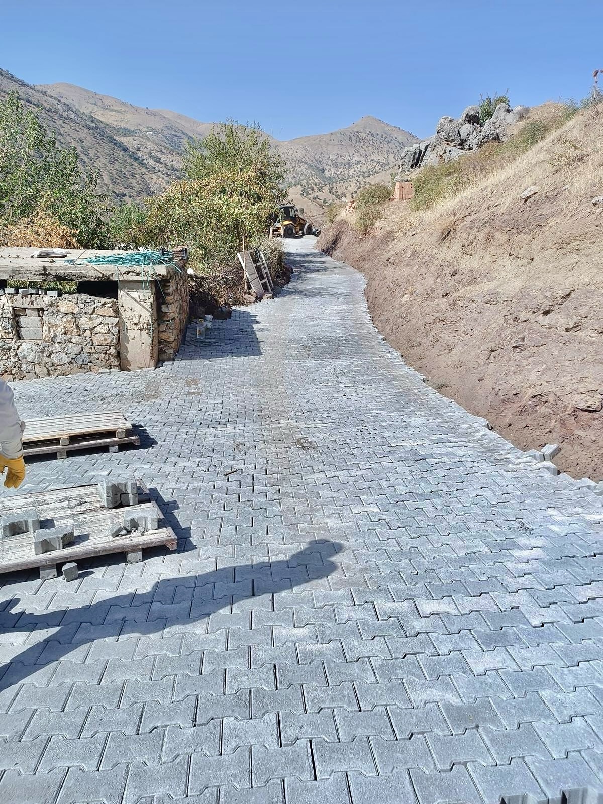 Boğazkapı Köyü’nde Kilit Parke Çalışması Tamamlandı