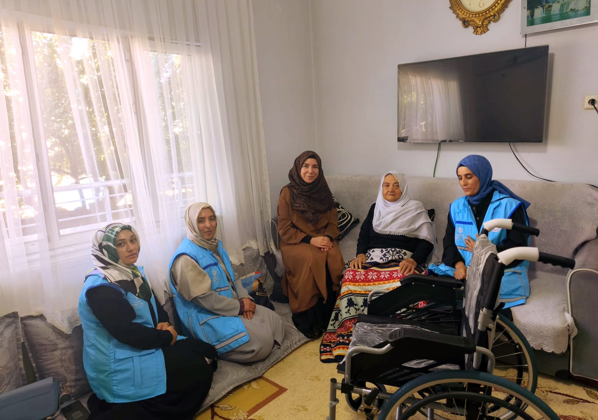 “Büyüğüne Hürmet, Ömrüne Bereket” Projesi Kapsamında Anlamlı Ziyaret