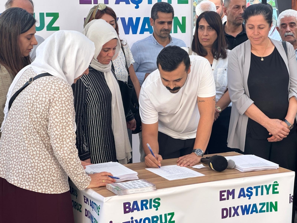 “Barış İçin İmzam Var” Kampanyası başladı