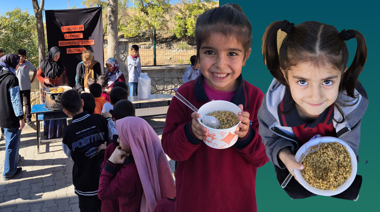 Yeniçağlar İlkokulu’nda geleneksel “Danuk” etkinliğine yoğun ilgi