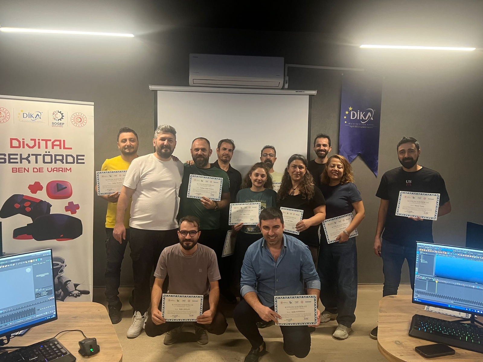 Dijital İçerik Üretim Eğitimi Tamamlandı