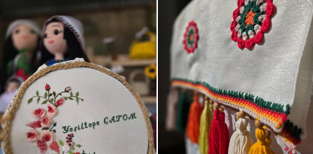 2. Tekstil Fuarı’nda El Emeği Ürünler Sergilendi