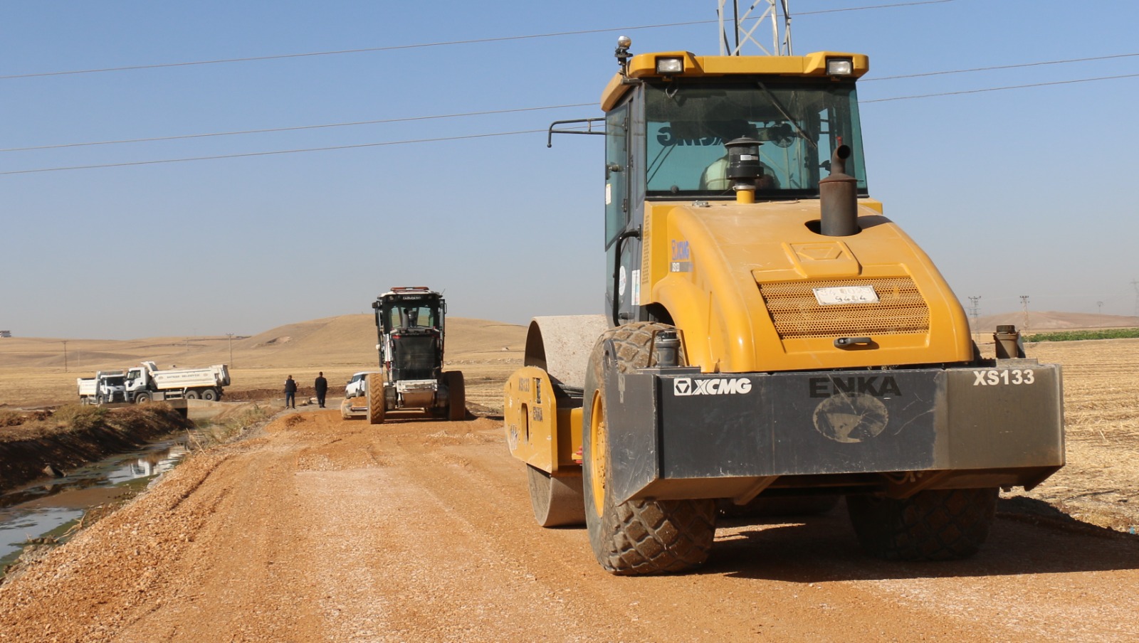 Erköklü Köyü Yolunda PMT Serimi