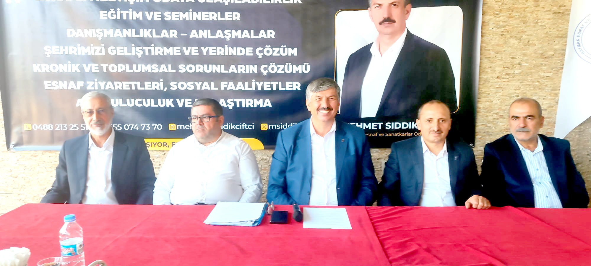 Çiftçi Yeniden aday ‘Birlikte Başardık, Birlikte Devam Edeceğiz’