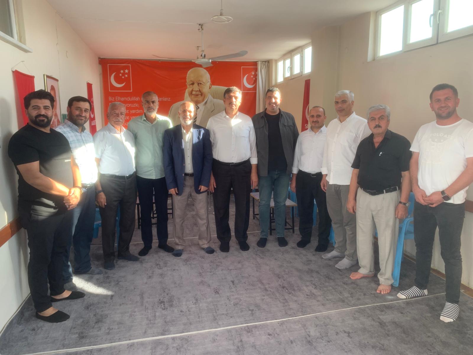 Esnaf ve Sanatkarlar Odasından Saadet Partisine Ziyaret