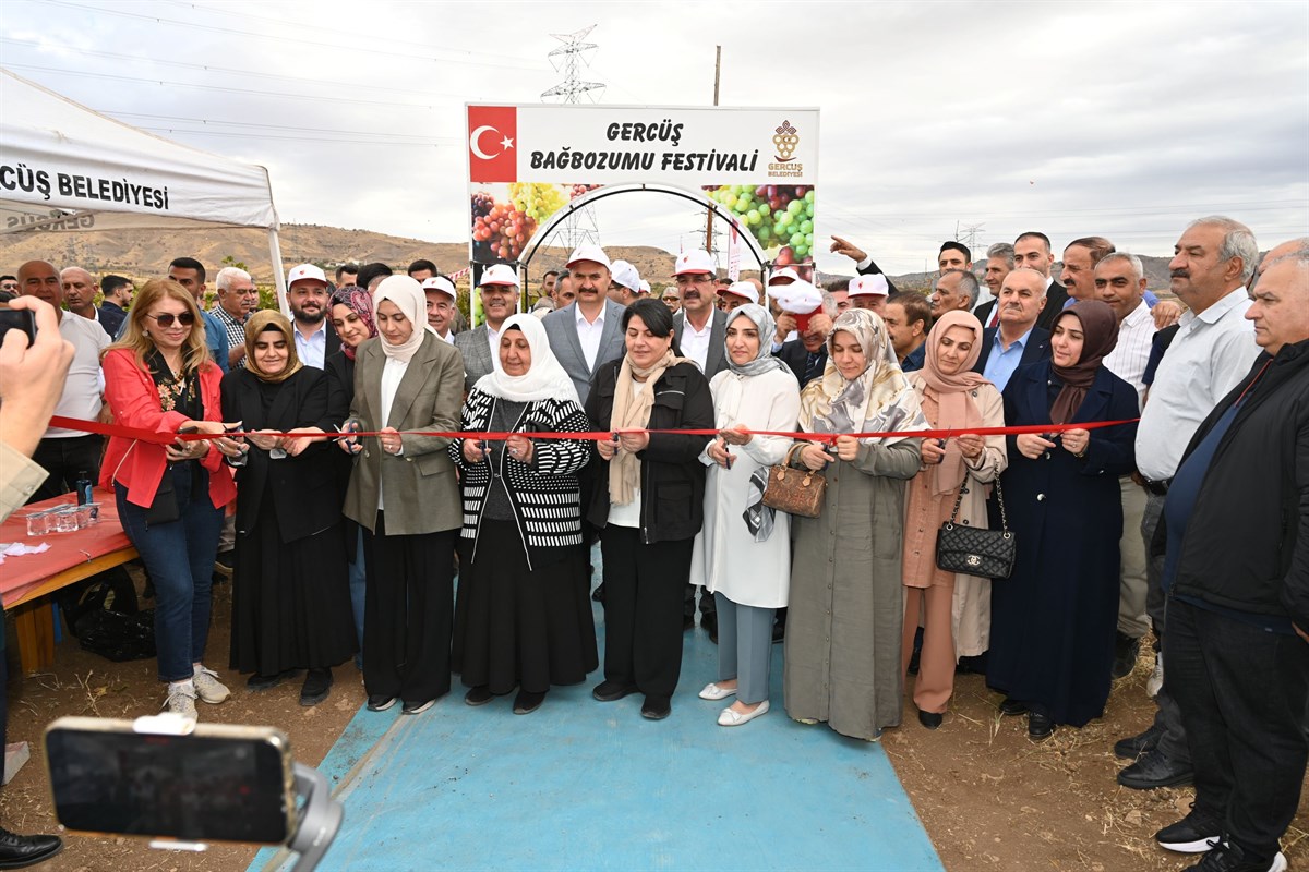 Gercüş’te 4. Bağ Bozumu ve Gastronomi Festivali Coşkusu