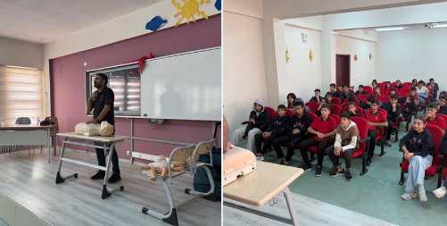 Hasankeyf’te Öğrencilere İlkyardım Eğitimi