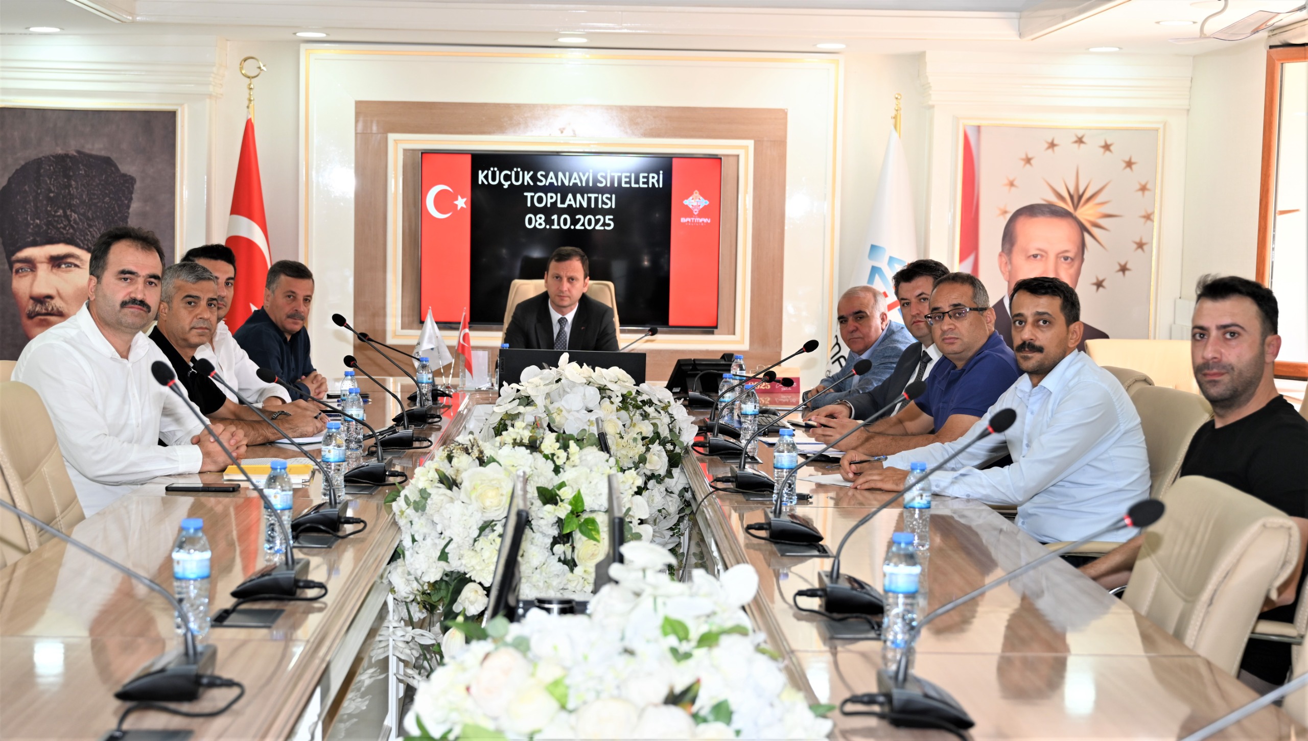 Küçük Sanayi Siteleri İçin Koordinasyon Toplantısı Yapıldı