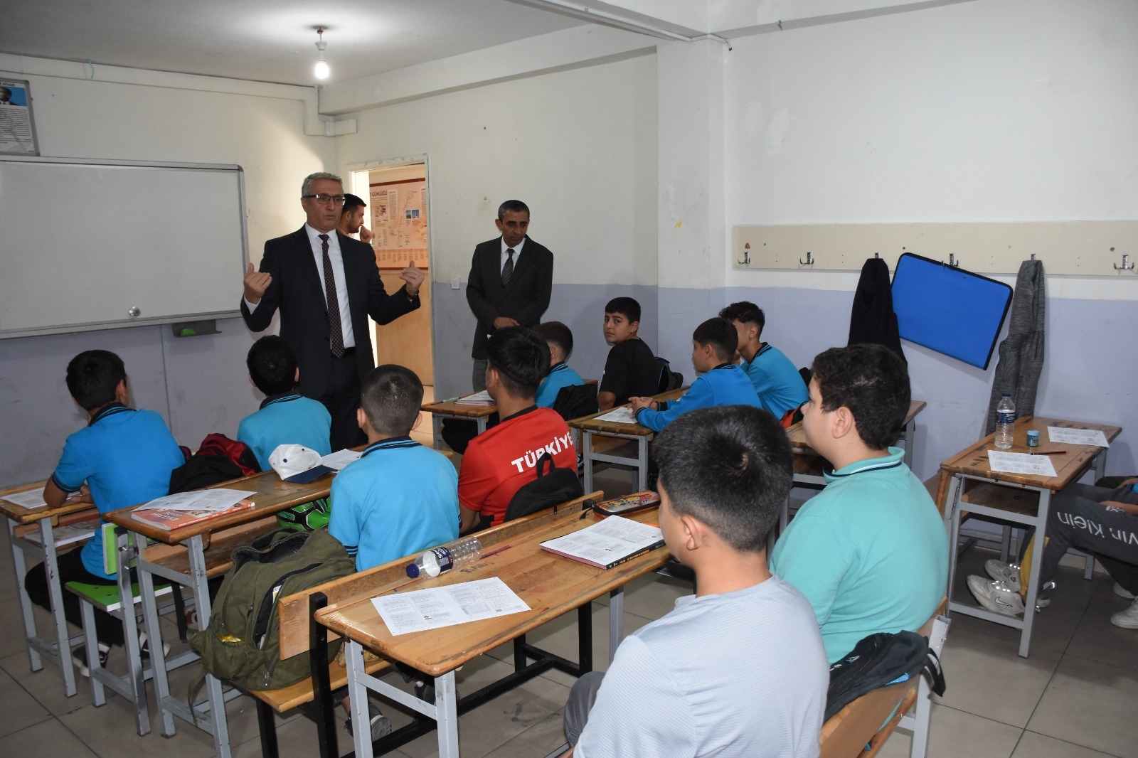 İl Müdürü Ciğer’den Ahmet Yesevi İmam Hatip Ortaokuluna Ziyaret