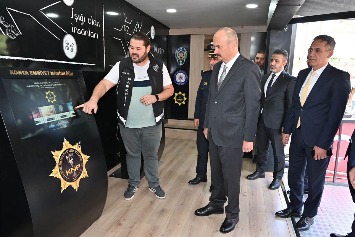 Uyuşturucuyla Mücadelede ‘NARKO TIR’ Vatandaşları Bilinçlendirdi