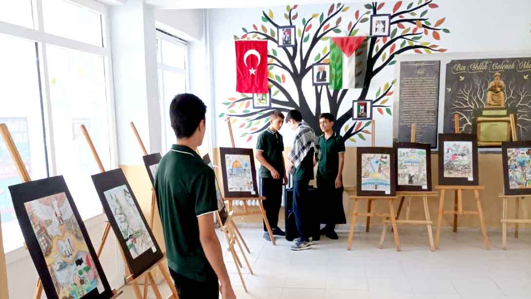 Beşiri’de Okullarda Filistin’e Destek ve Farkındalık Etkinlikleri Düzenlendi
