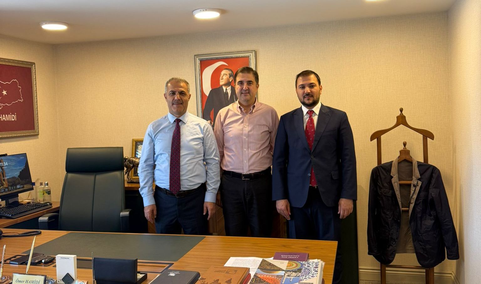 Ak Parti Batman İl Başkanı Hüseyin Şansi’den Ömer Hamidi’ye Ziyaret