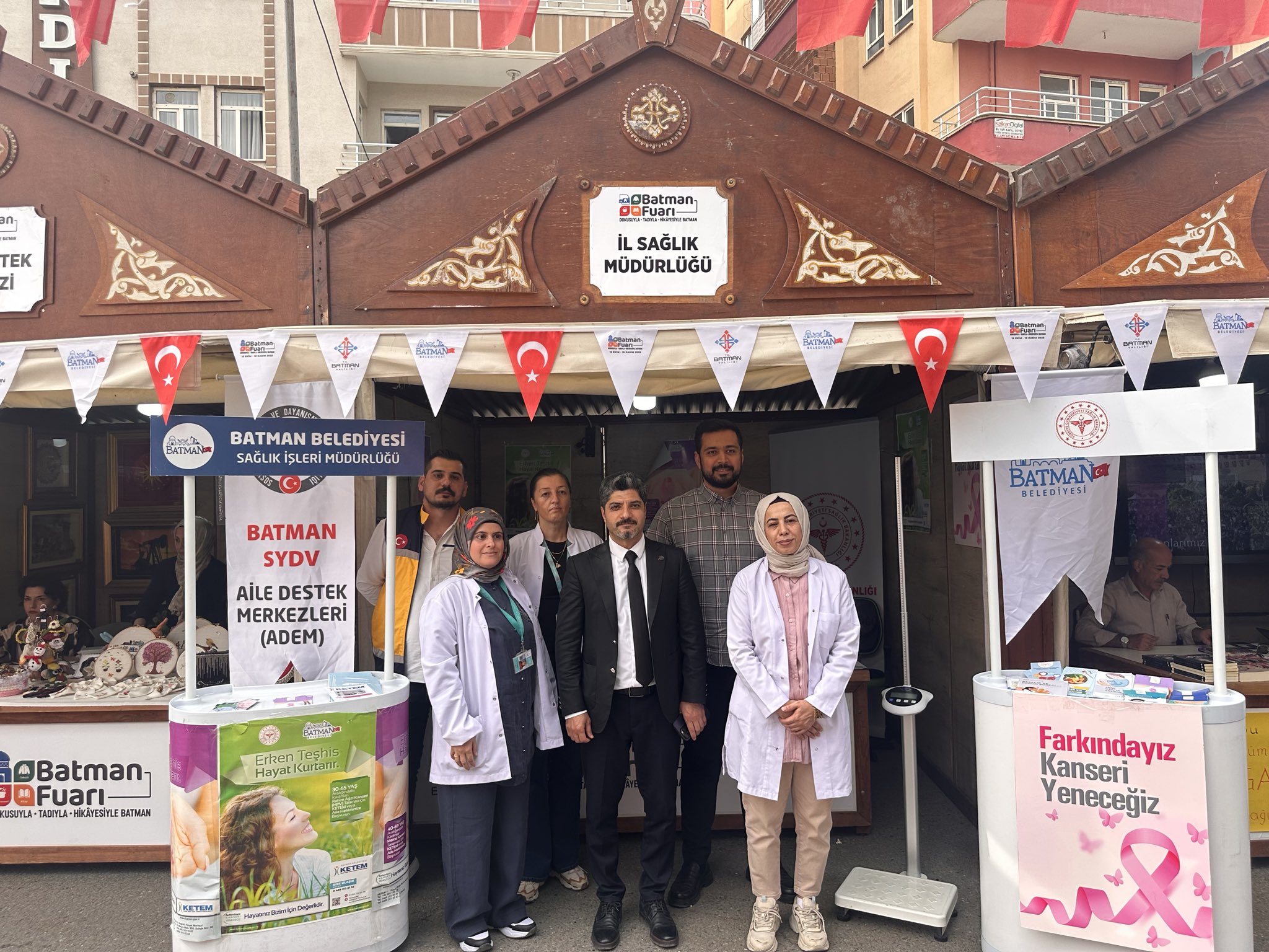 Batman’da Sağlık Farkındalığı Standı