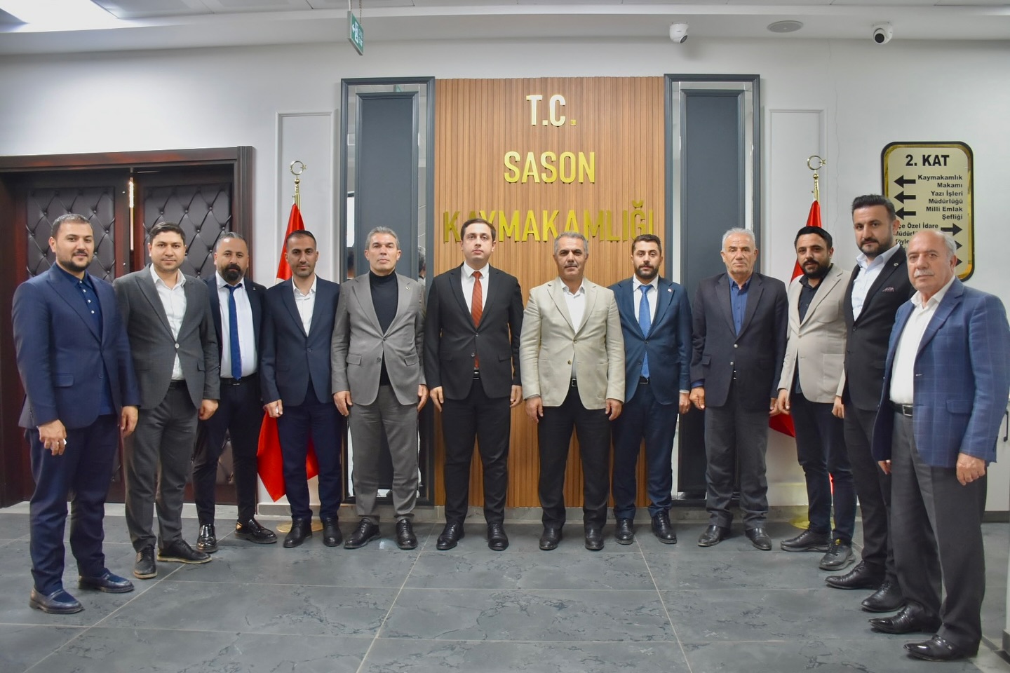 AK Parti Batman İl Yönetiminden Kaymakam Başar’a ziyaret