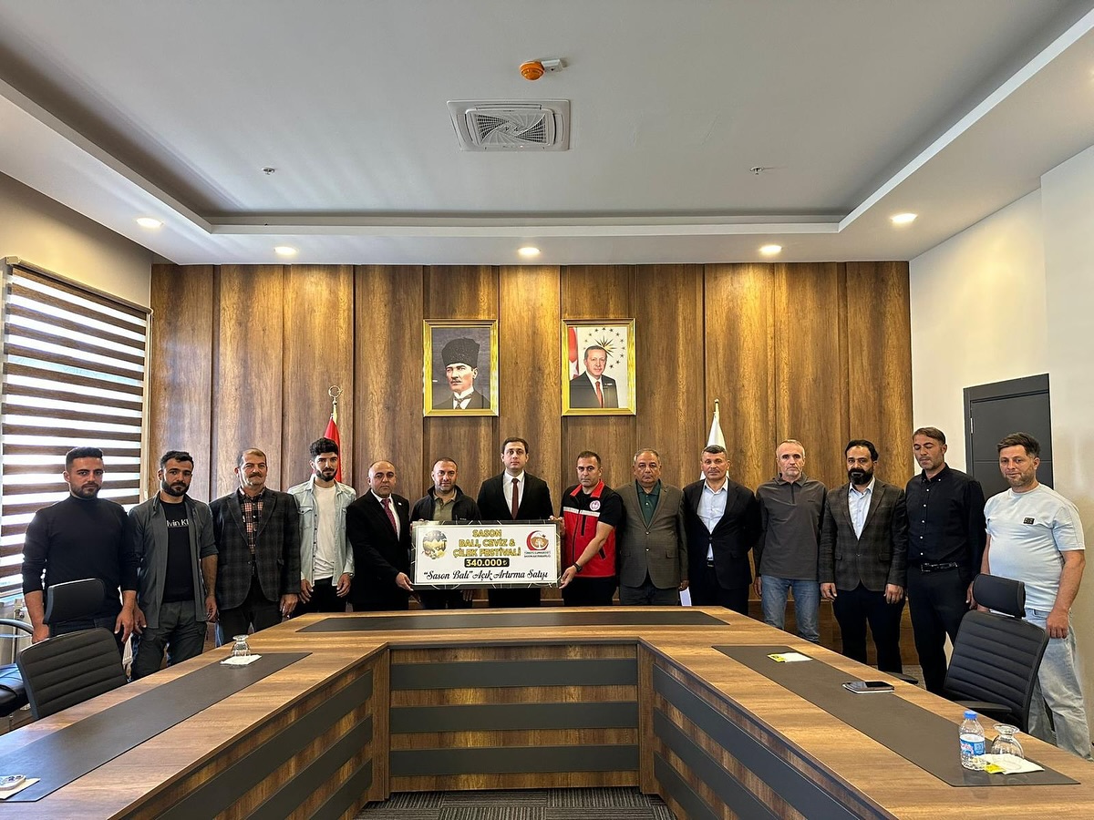 Sason Balı Üreticilerine Destek Sürüyor