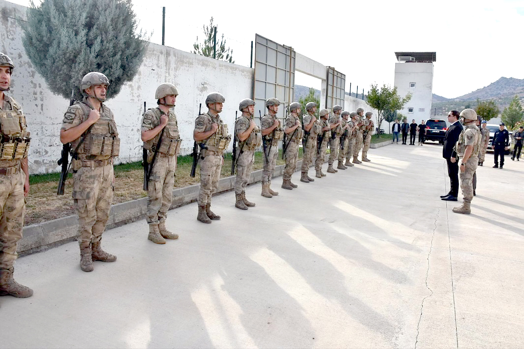 Kaymakam Başar’dan Acar Karakol Komutanlığına Ziyaret