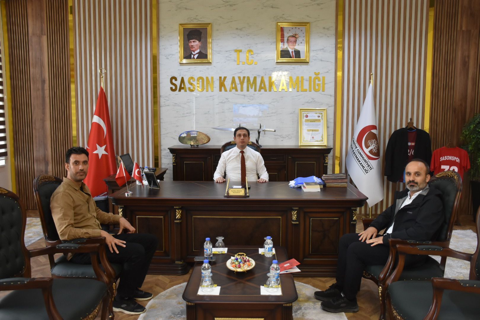 Batman Valiliği Proje Ofisi’nden Sason Kaymakamlığı’na Ziyaret