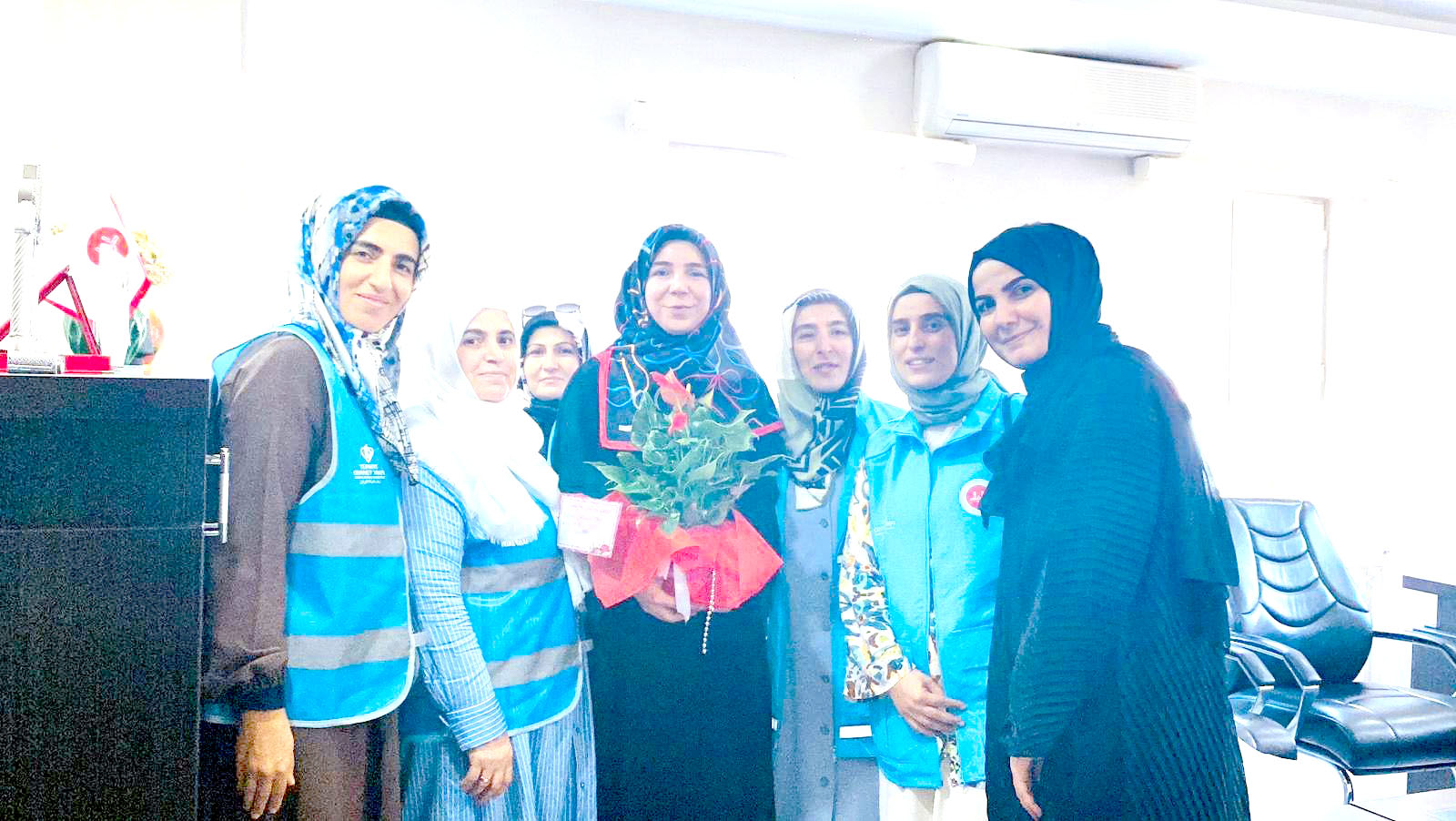 TDV Kadın ve Gençlik Kollarından Müftü Yardımcısı Özdemir’e Ziyaret