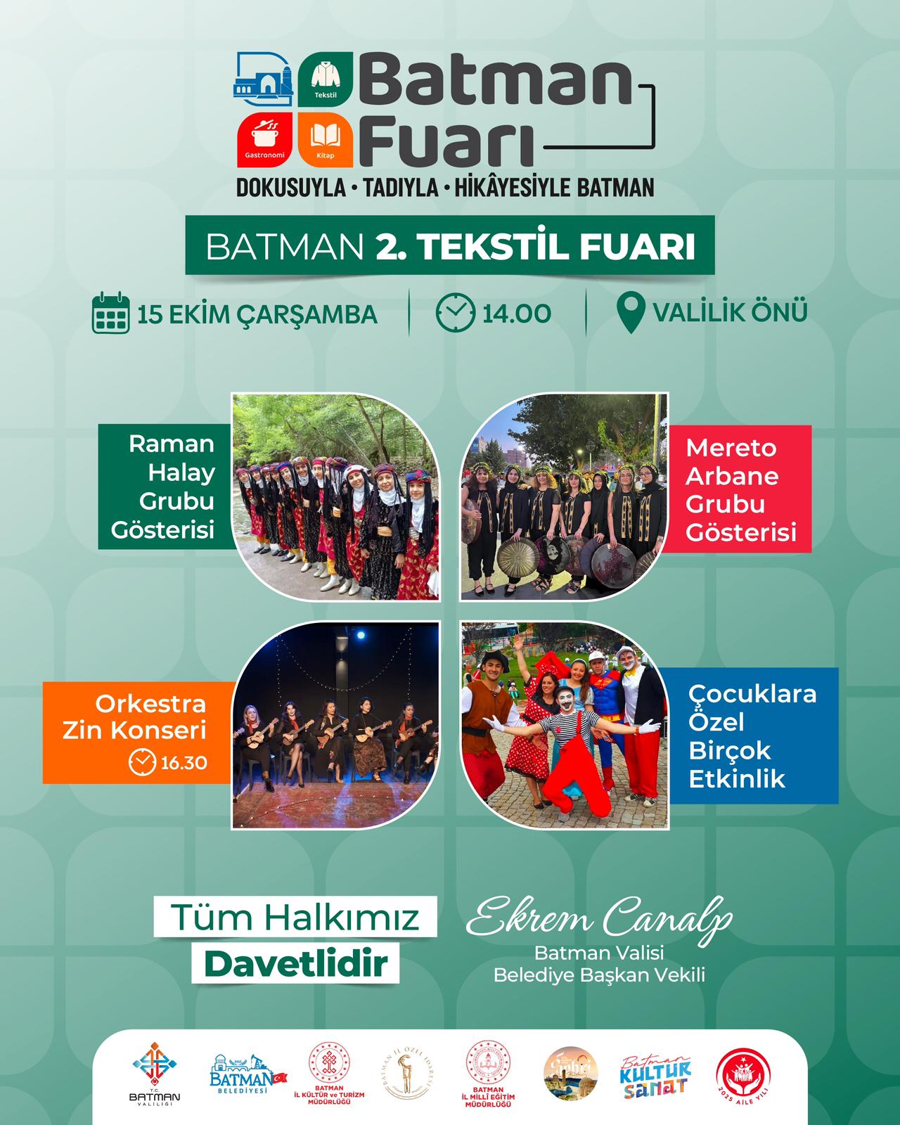 2. Tekstil Fuarı 15 Ekim’de başlıyor