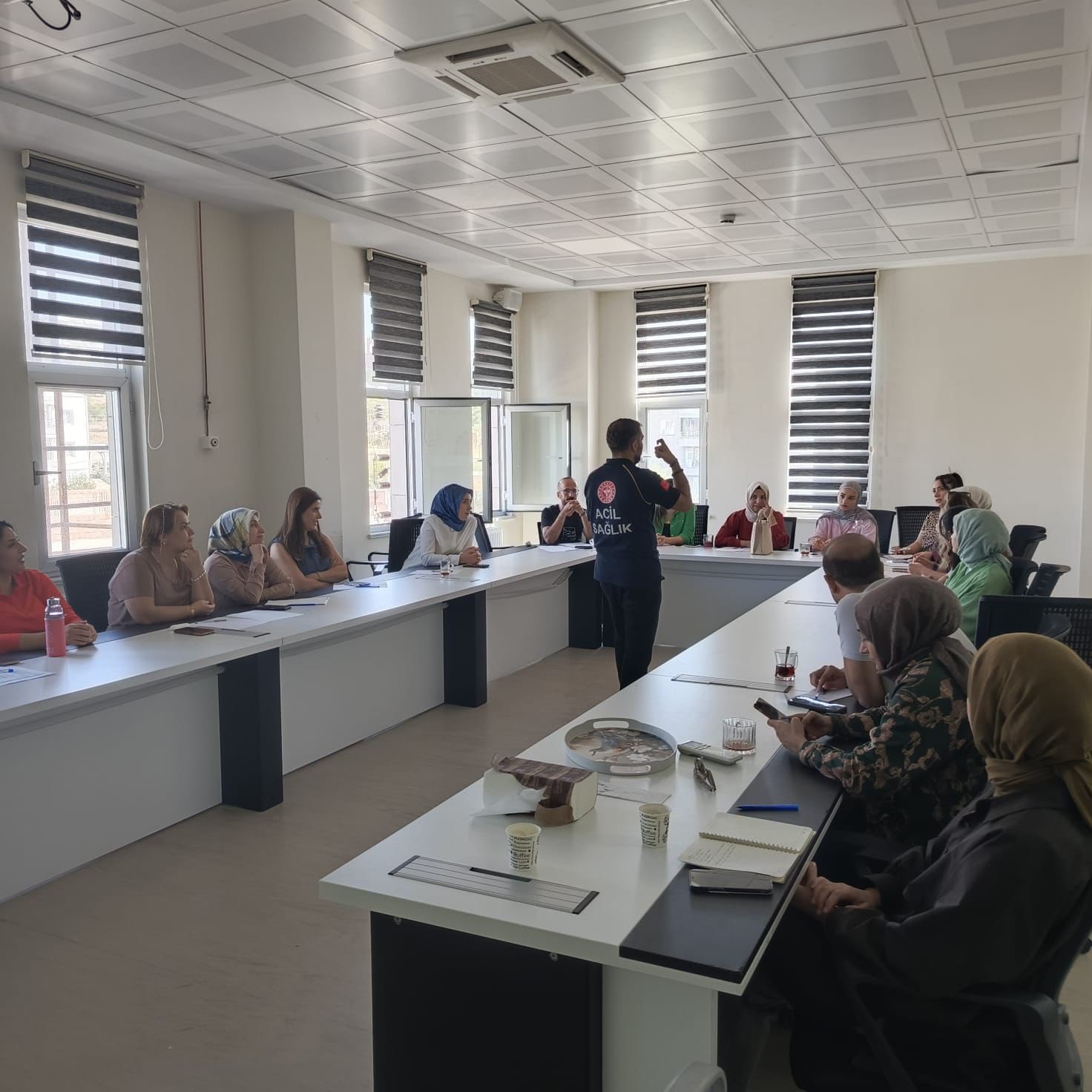 Tılmerç Sağlıklı Hayat Merkezi Personeline Sertifikalı İlk Yardım ve CPR Eğitimi