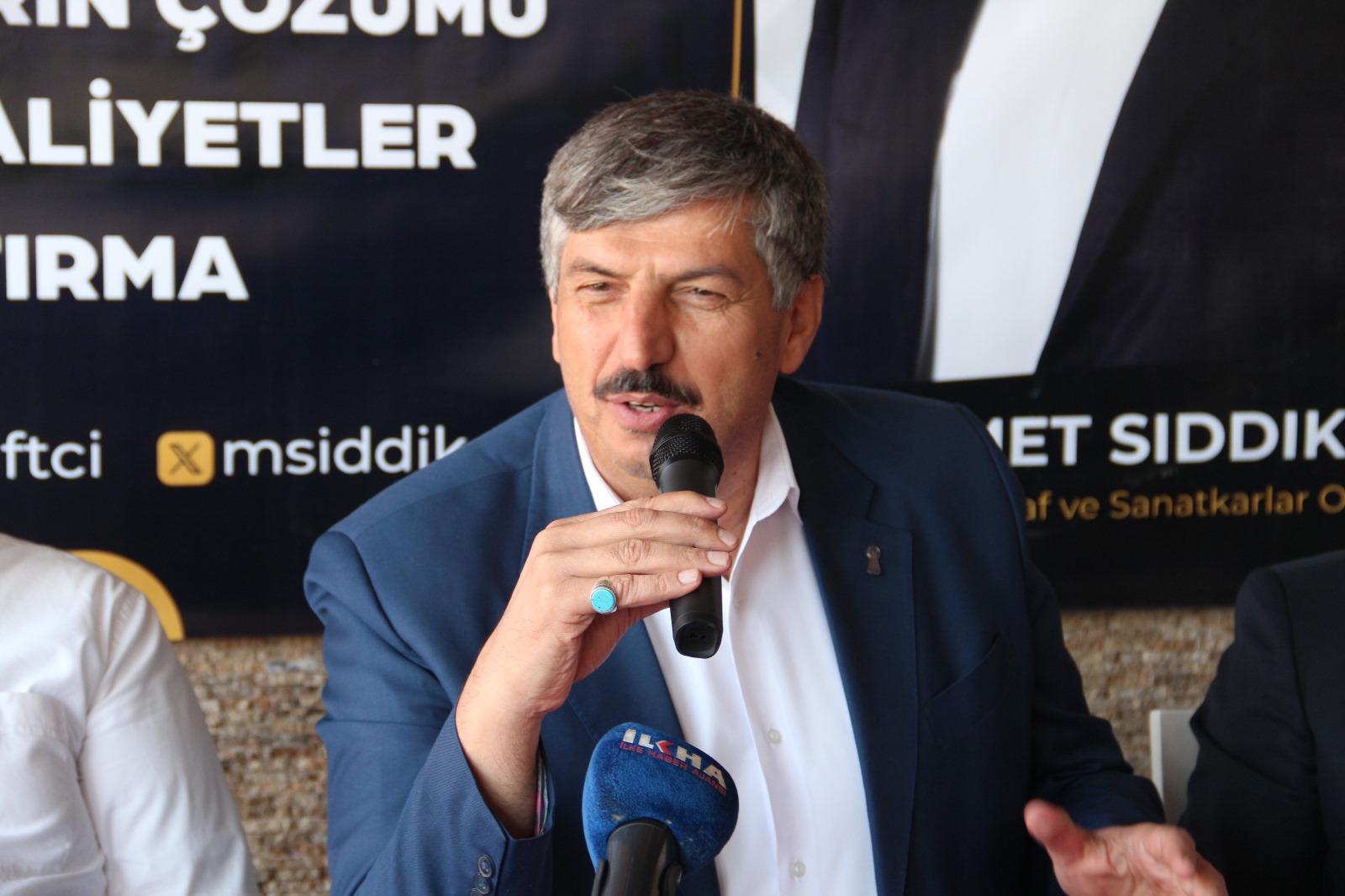 Çiftçi’den Yerel Gazeteler ve Medyaya Teşekkürler