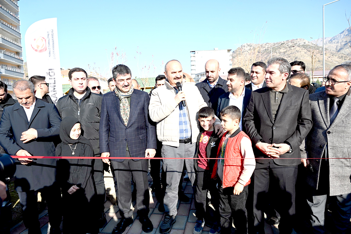 Sason’da Yeni Park Hizmete Açıldı
