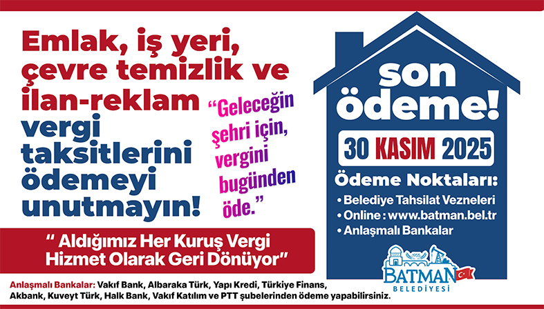 Vergi Borçlarında Son Gün 30 Kasım