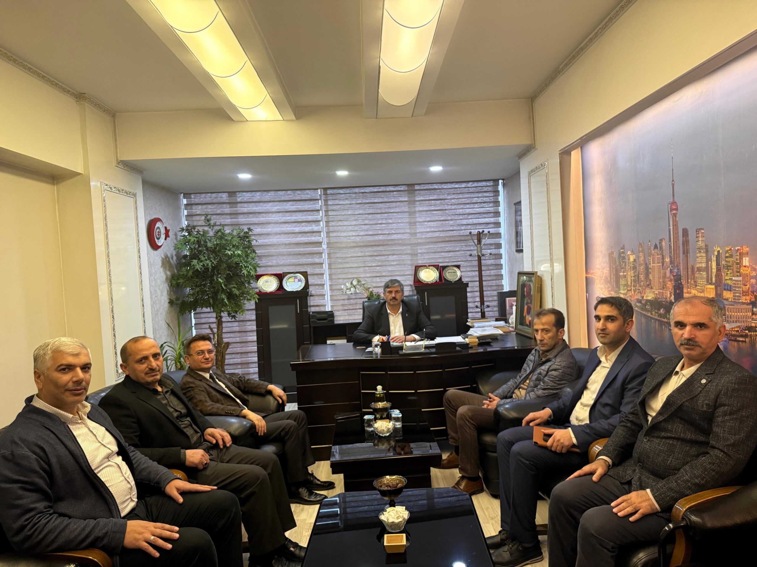 Çiftçi, Defterdar Şenses’i ağırladı