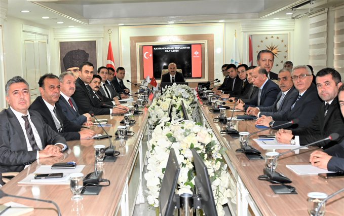 Ekim Ayı Kaymakamlar Toplantısı Vali Ekrem Canalp Başkanlığında Gerçekleştirildi