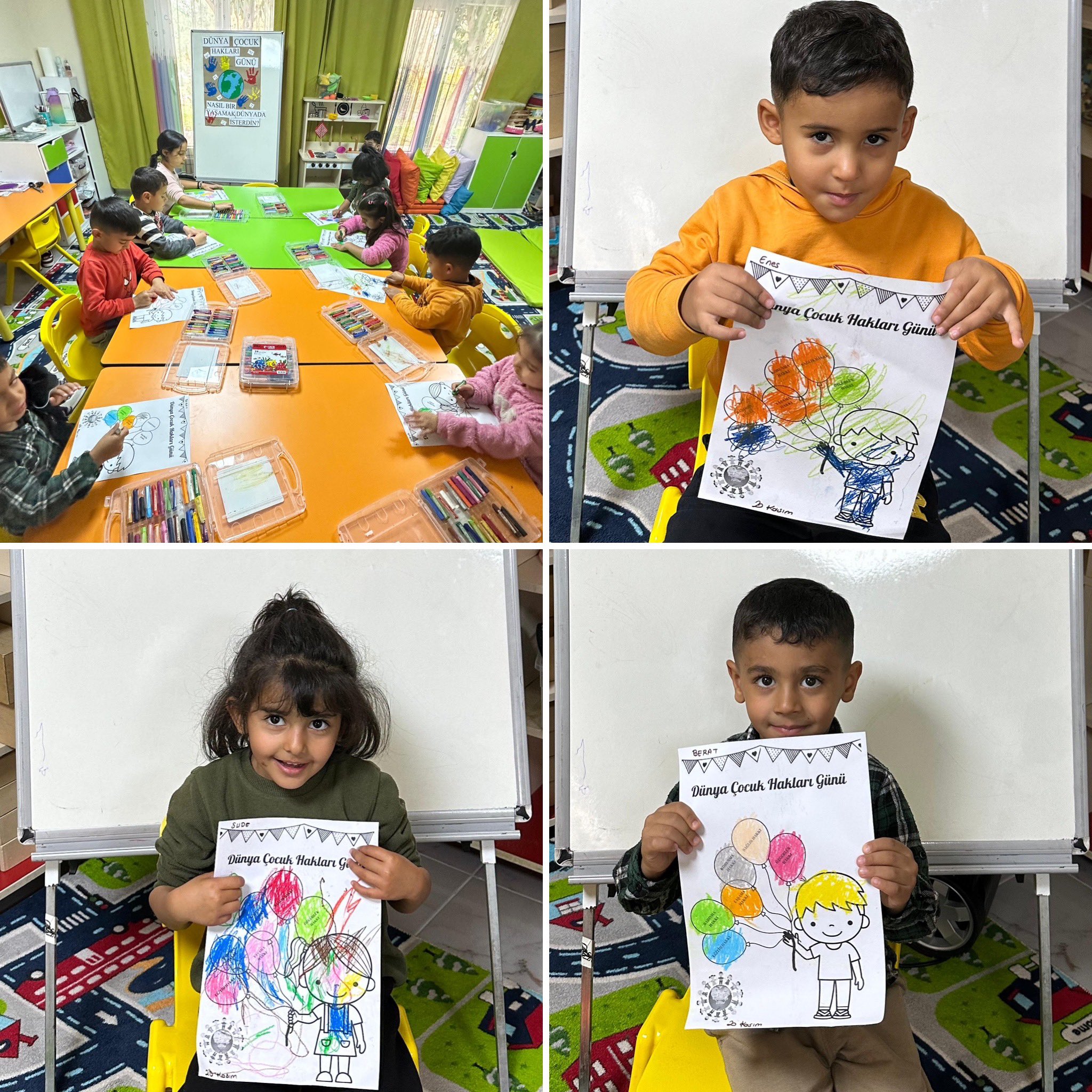Yeşiltepe Çok Amaçlı Toplum Merkezi’nde Dünya Çocuk Hakları Günü Etkinliği Düzenlendi