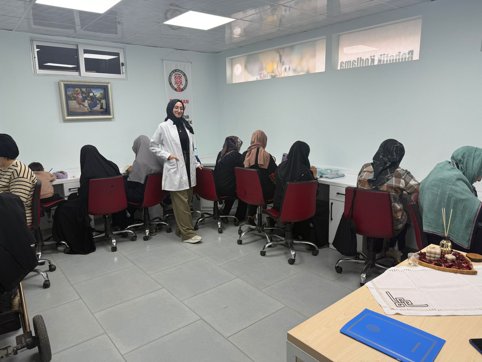 Batman’da ADEM’de El Sanatları Kurslarına Yoğun İlgi