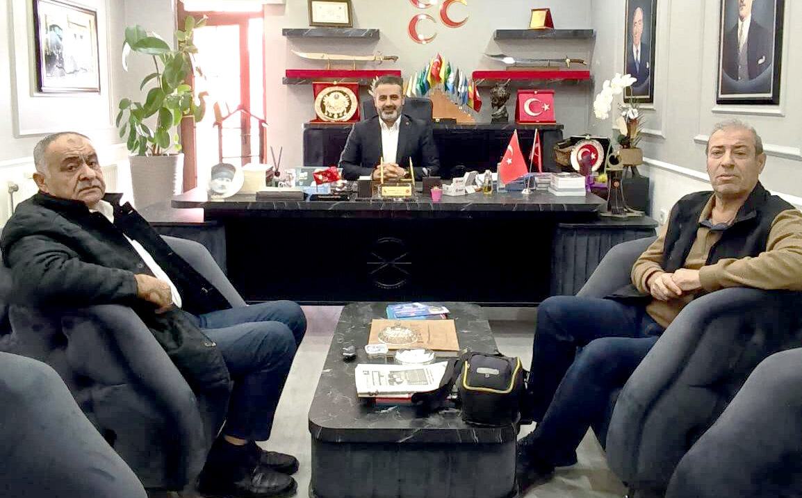 MHP Batman İl Başkanı Çetin’e Basın Ziyareti